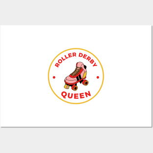 roller derby queen Posters and Art